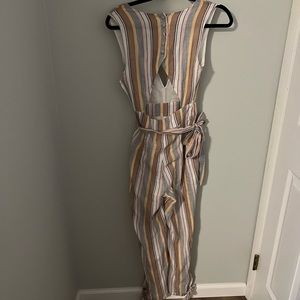 Stripped Jumpsuit